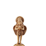 Brass Standing Garuda Idol 6 Inch Anjali Mudra - Divine Energy Spiritual Protection | Jaipurio
